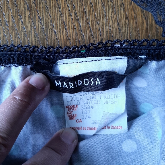 Vintage Strapless polka dot dress with crinoline black white green - Picture 10 of 13